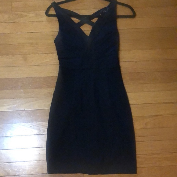 EXPRESS Bandage Mini Dress in XXS - Picture 3 of 3